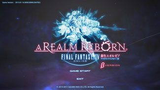 Final Fantasy XIV: A Realm Reborn Beta Version